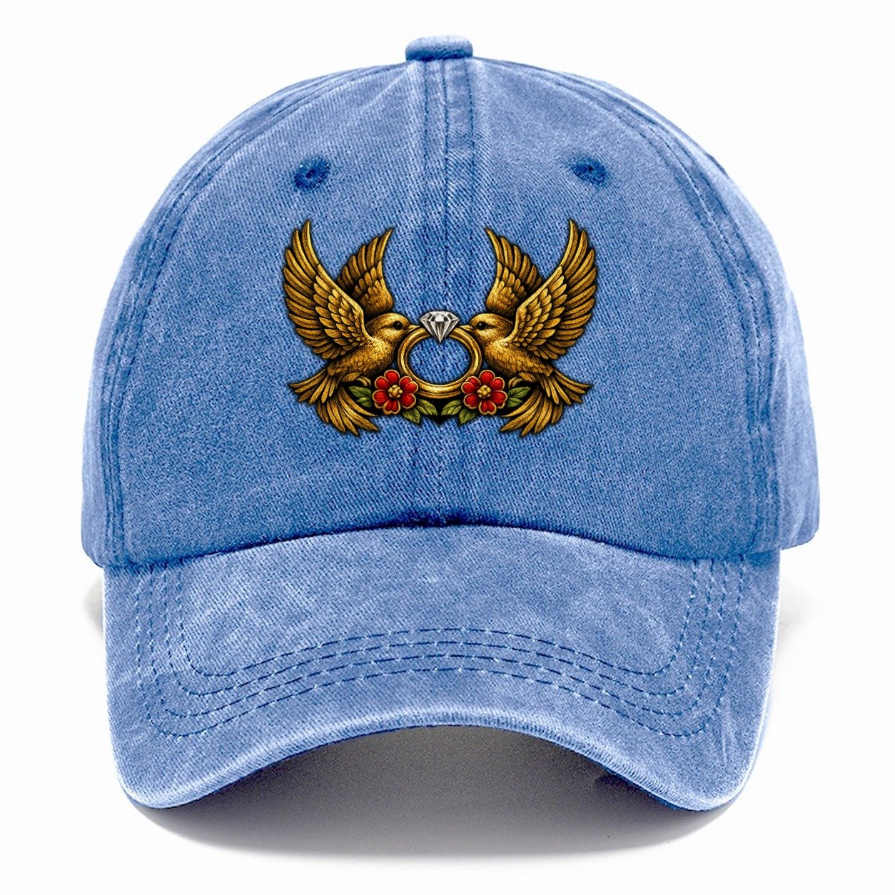 Claddagh Symbol Classic Cap – Summer Sky
