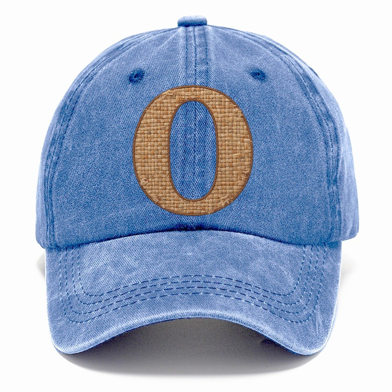 Woven Tweed O Monogram Classic Cap – Summer Sky