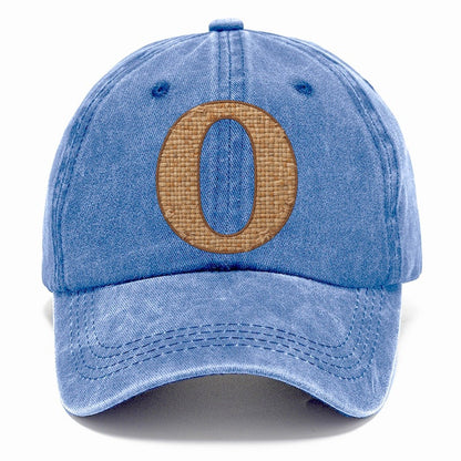 Woven Tweed O Monogram Classic Cap – Summer Sky