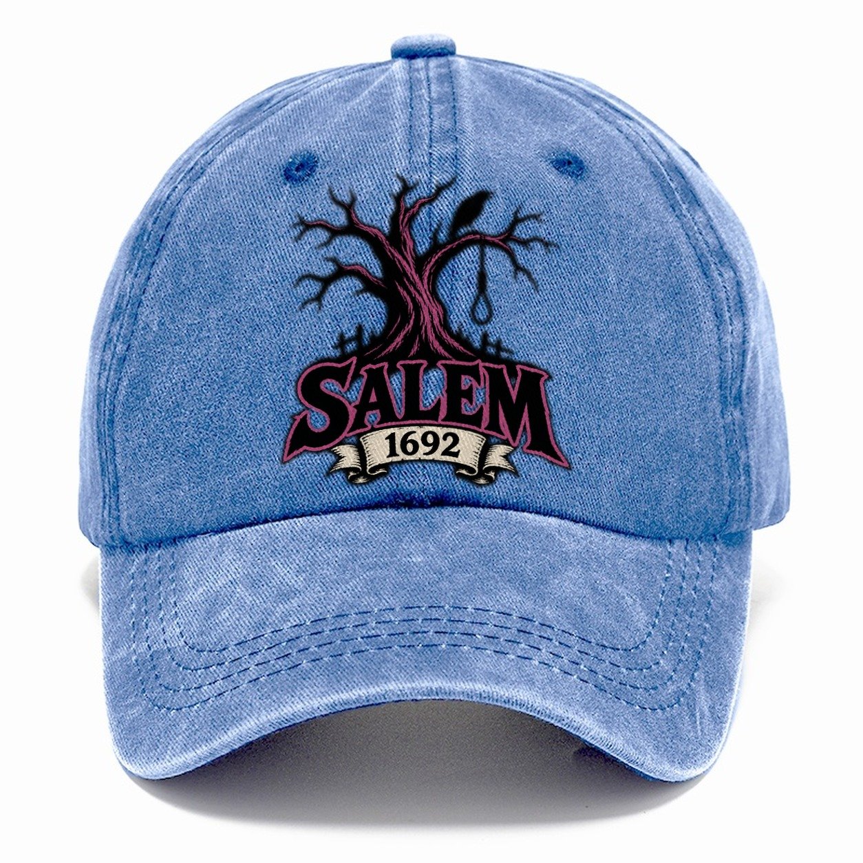 Salem Sixteen Ninety Two Witch Magic Classic Cap – Summer Sky