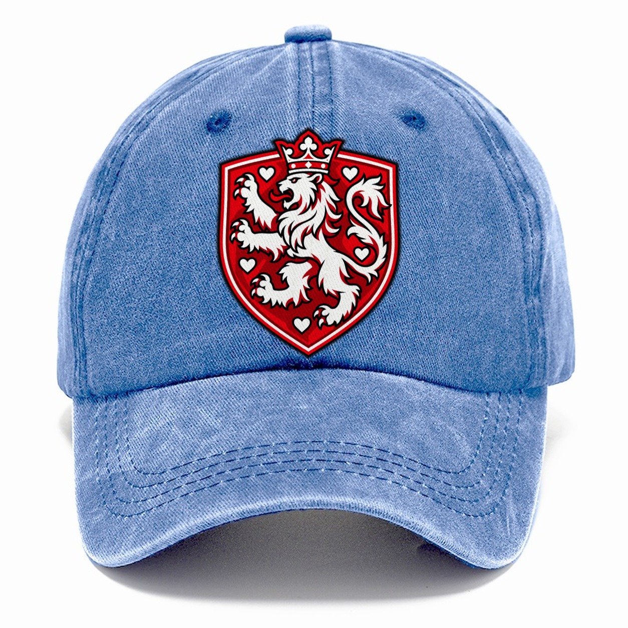 Denmark Minimal Emblem Country Logos Classic Cap – Summer Sky