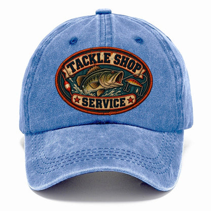 Tackle Shop Service Patch Fishing Club Classic Cap – Summer Sky