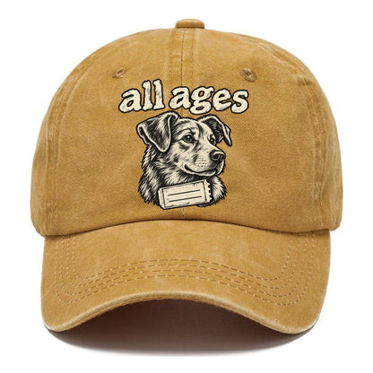 A Dog Head In Three Quarter View Above A Torn Ticket Stub Bark For Me Classic Cap – Golden Harvest