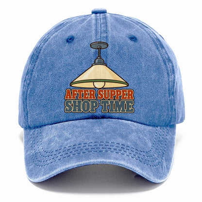 After Supper Shop Time Woodworking Classic Cap – Summer Sky