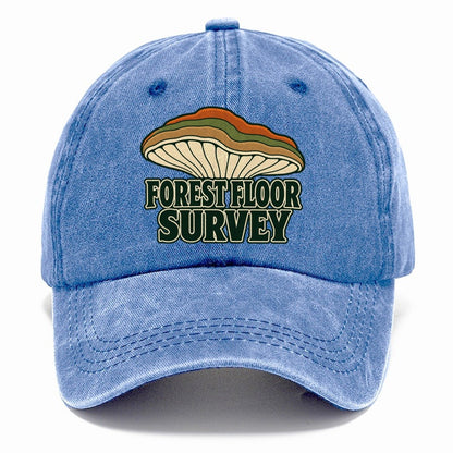 Forest Floor Survey Foraging And Mycology Classic Cap – Summer Sky