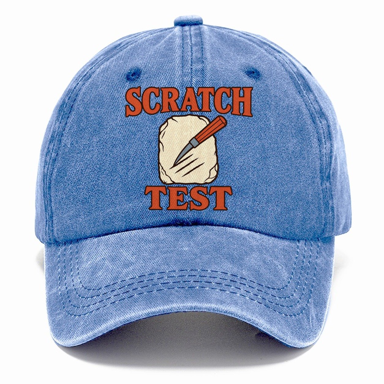 Hardness Scale Study Rocks And Minerals Classic Cap – Summer Sky
