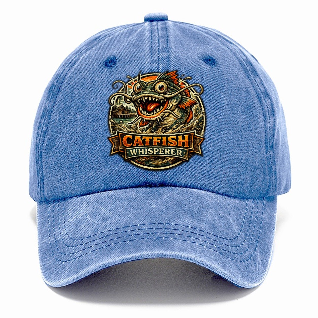Catfish Whisperer Classic Cap – Summer Sky