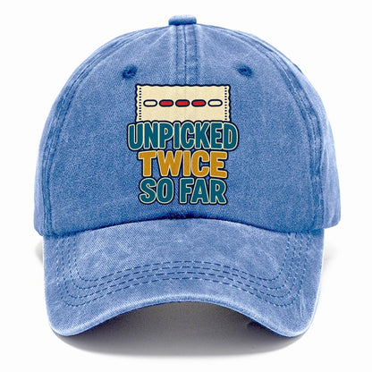 Unpicked Twice So Far And Needlework Classic Cap – Summer Sky