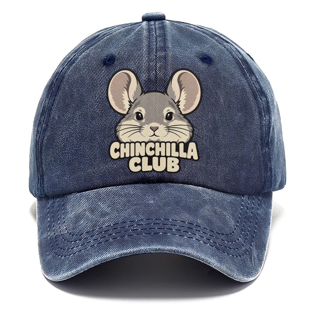 Chinchilla Club Small Pet Logos Classic Cap – Twilight Navy
