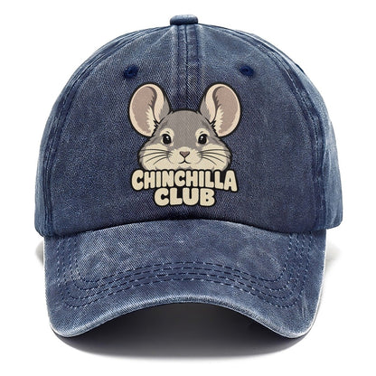 Chinchilla Club Small Pet Logos Classic Cap – Twilight Navy