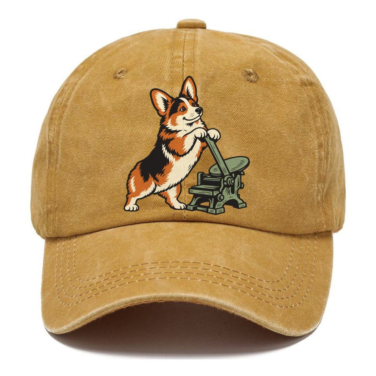 Corgi Letterpress Sundown Familiars Classic Cap – Golden Harvest