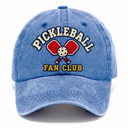 Pickleball Fan Club Classic Cap – Summer Sky
