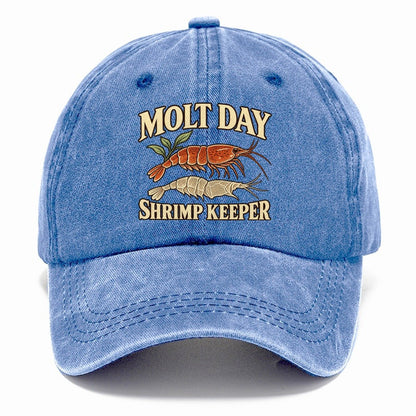 Molt Day Shrimp Keeper Aquarium Keeping Classic Cap – Summer Sky