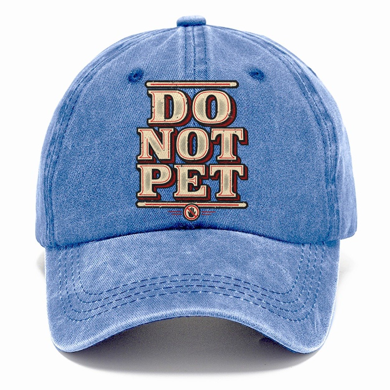 Do Not Pet American Wit Classic Cap – Summer Sky