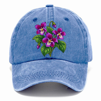 New Brunswick Purple Violet Canada Cultural Icons Classic Cap – Summer Sky