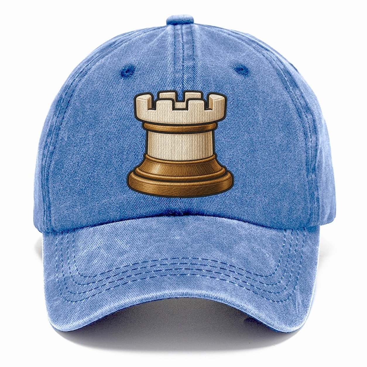 Rook Castle Token Board Games Classic Cap – Summer Sky