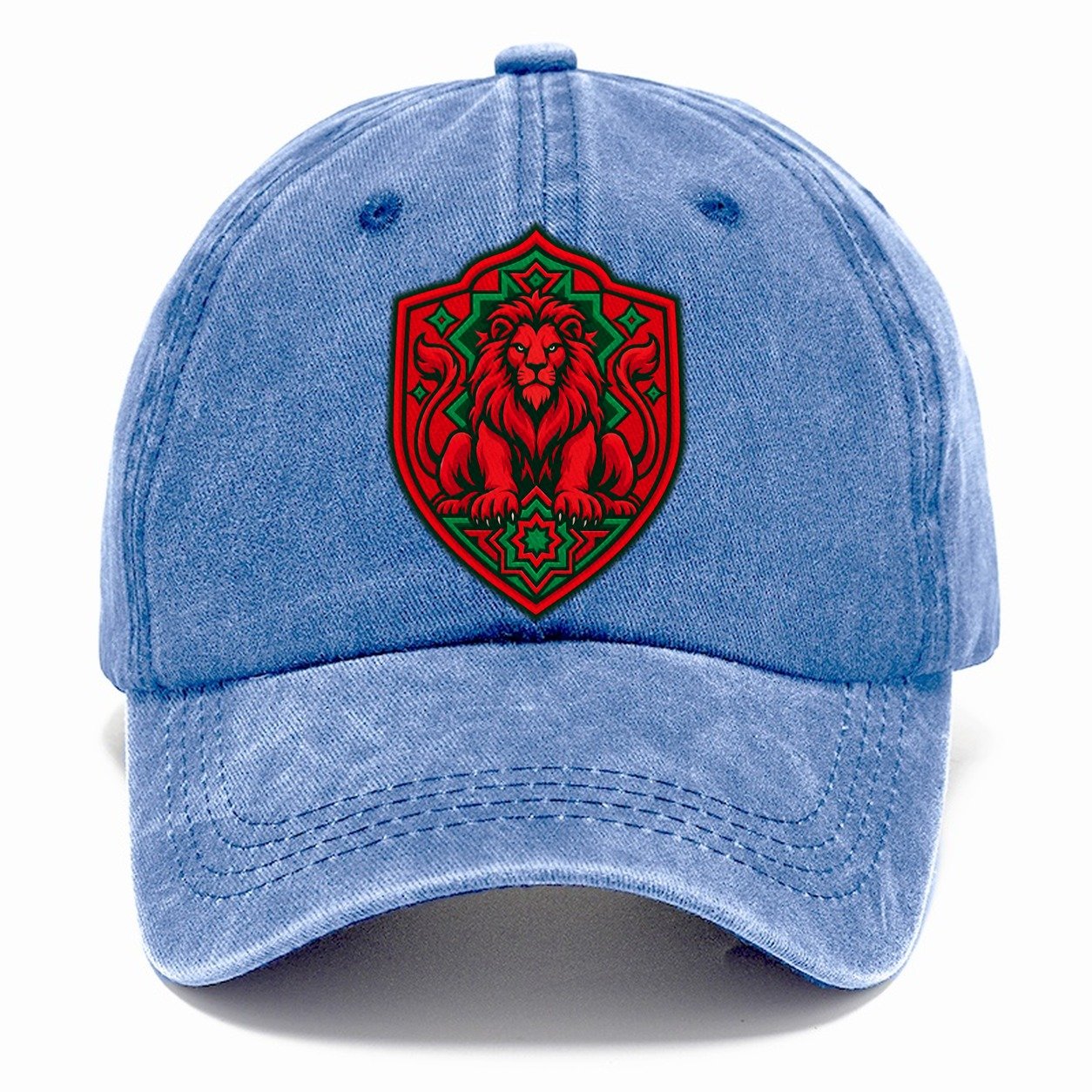 Morocco Minimal Emblem Country Logos Classic Cap – Summer Sky