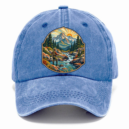 Mountain Creek Headwaters Fishing Club Classic Cap – Summer Sky