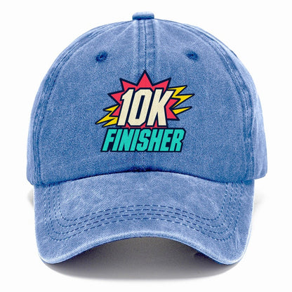 10K Finisher 90S Running Clubs Classic Cap – Summer Sky