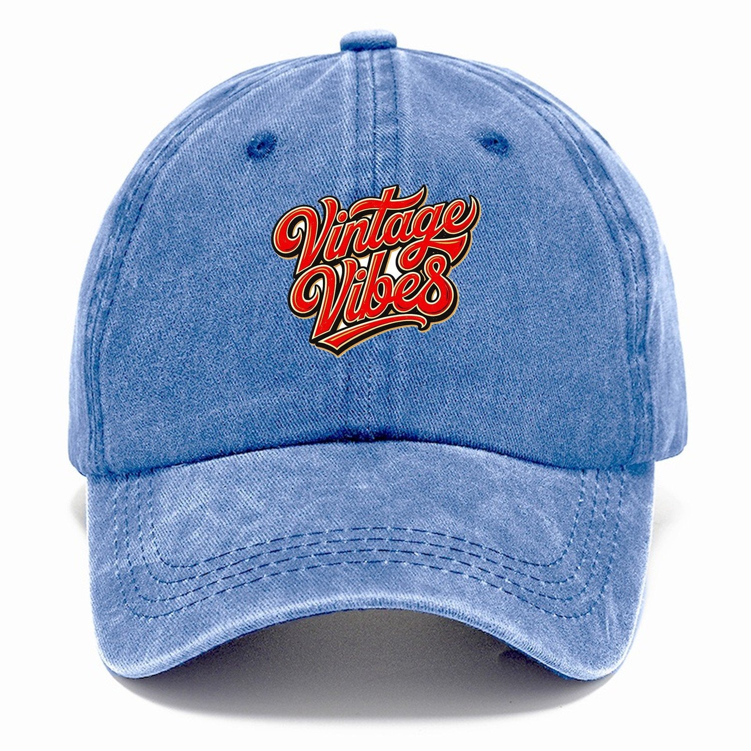 Vintage Vibes Classic Cap – Summer Sky