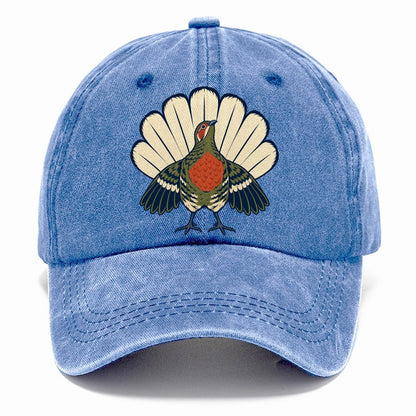 Courtship Display Study Birdwatching Classic Cap – Summer Sky