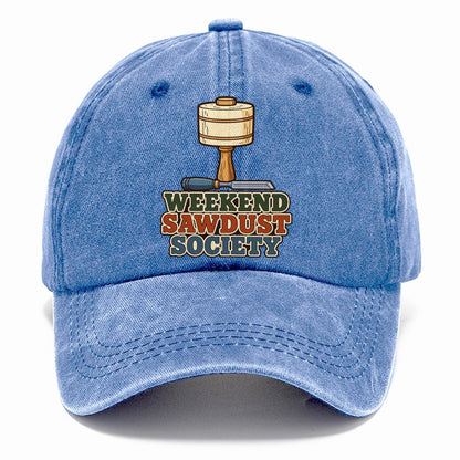 Weekend Sawdust Society Woodworking Classic Cap – Summer Sky