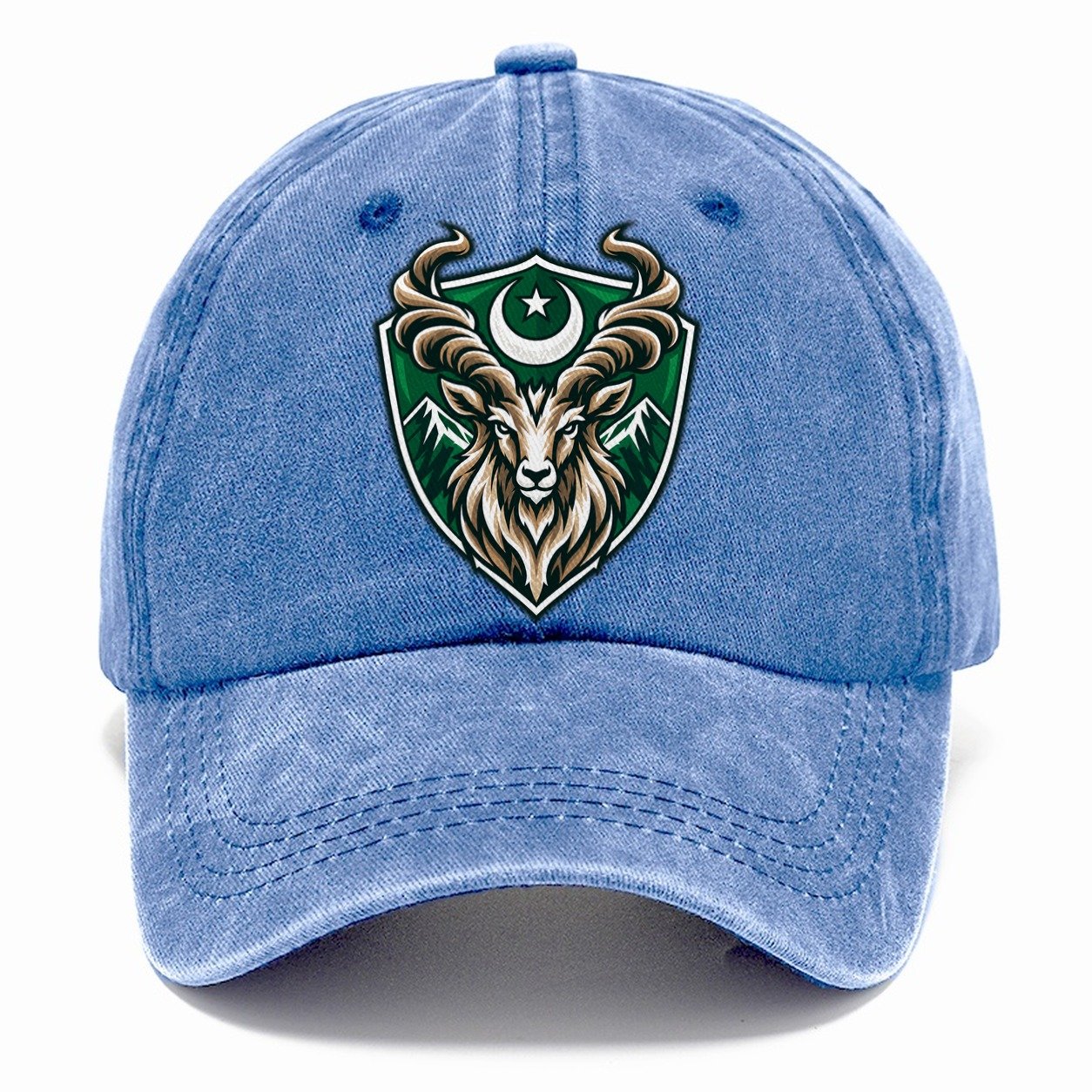 Pakistan Minimal Emblem Country Logos Classic Cap – Summer Sky