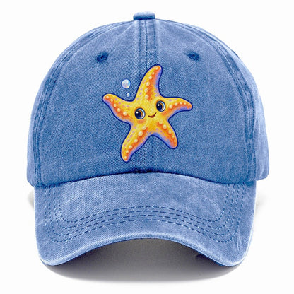 Starfish Side Float Sea Sprite Classic Cap – Summer Sky