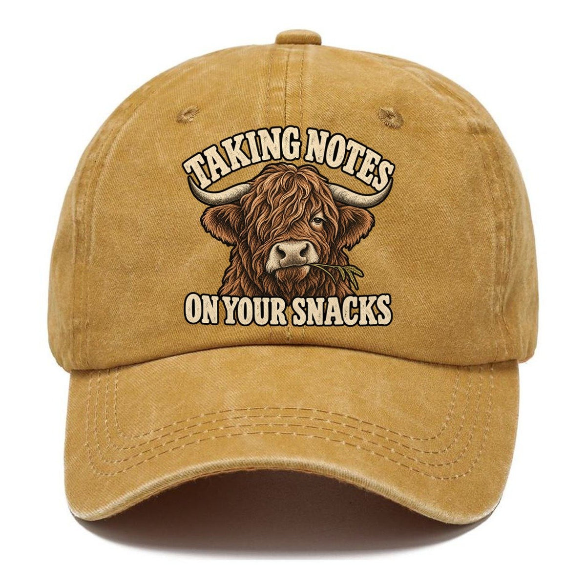 Highland Snack Notes Character Club Classic Cap – Golden Harvest
