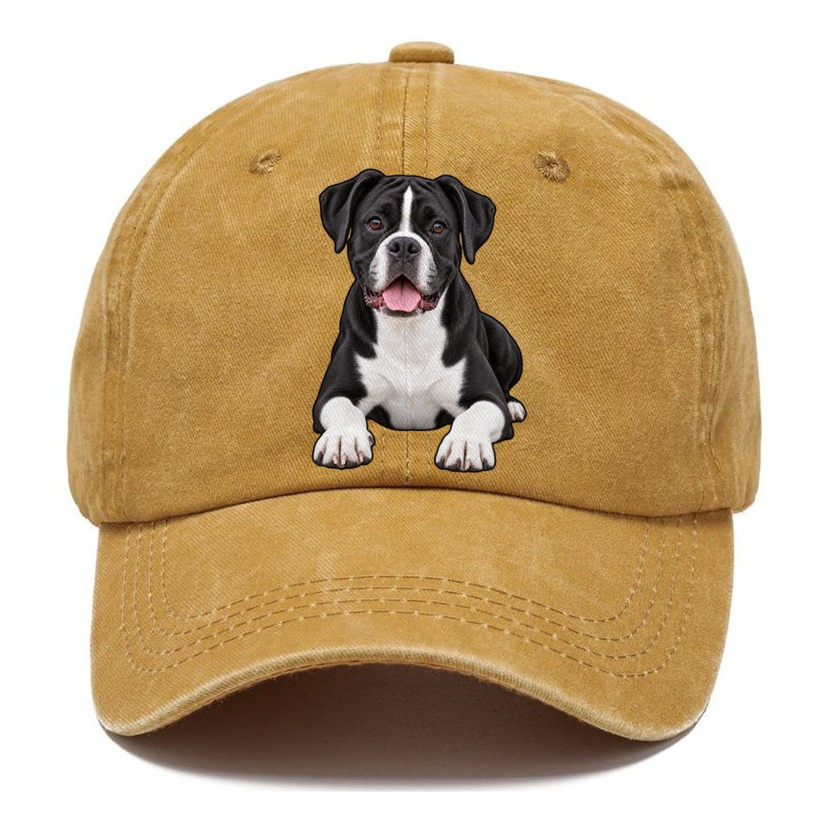 Black And White Boxer Classic Cap – Golden Harvest