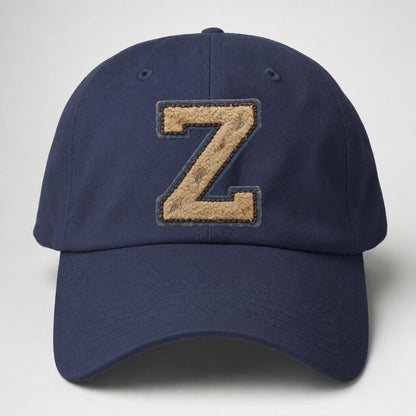 Varsity Chenille Z Monogram Baseball Cap – Twilight Navy