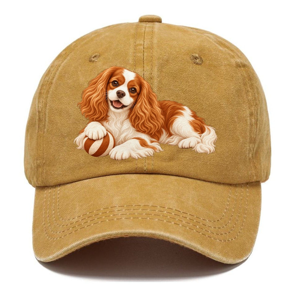 Cavalier King Charles Spaniel Resting Classic Cap – Golden Harvest