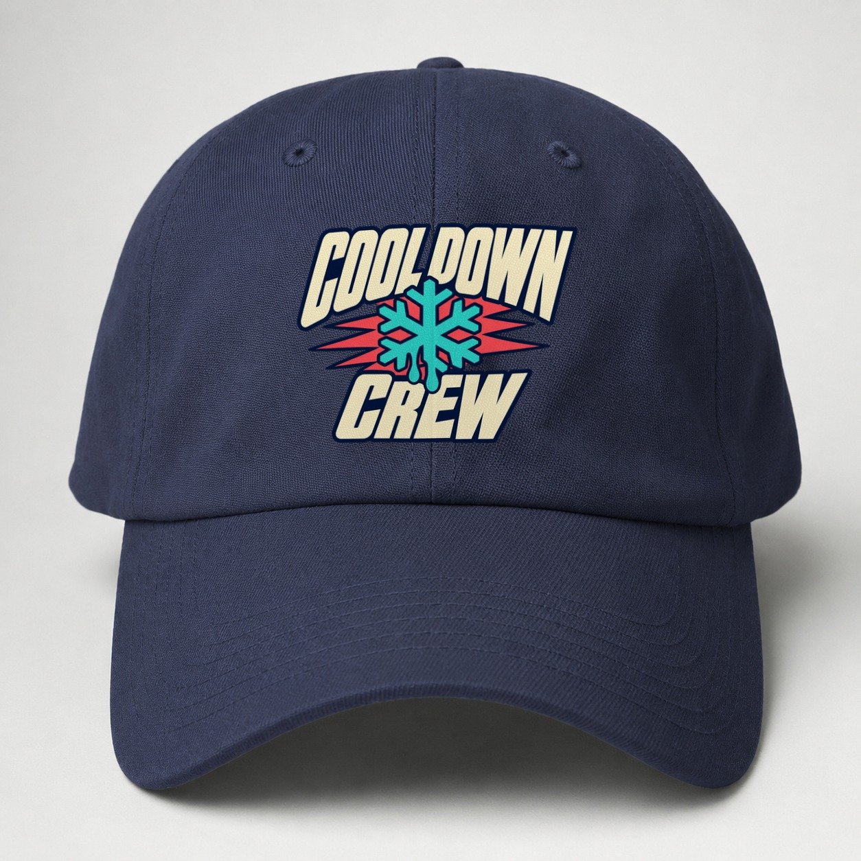 Cool Down Crew 90S Running Clubs Baseball Cap – Twilight Navy