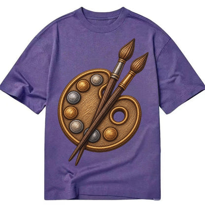 Artist Palette Classic T-shirt – Purple