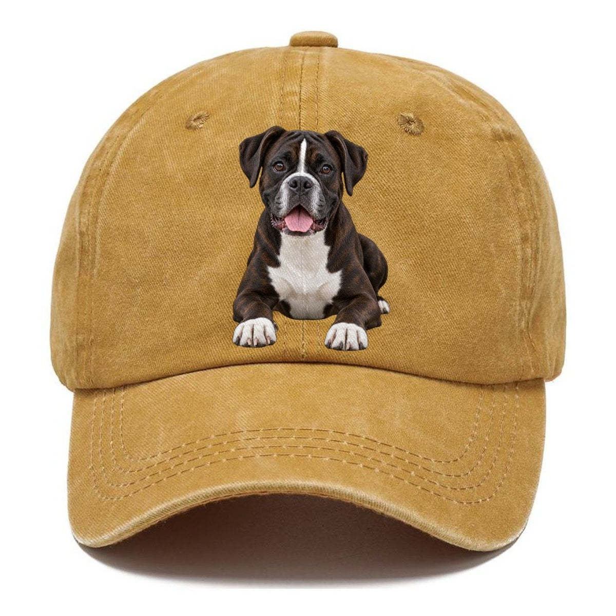 Black Reverse Brindle Boxer Classic Cap – Golden Harvest