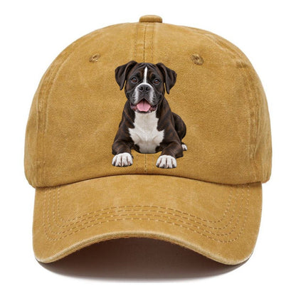 Black Reverse Brindle Boxer Classic Cap – Golden Harvest