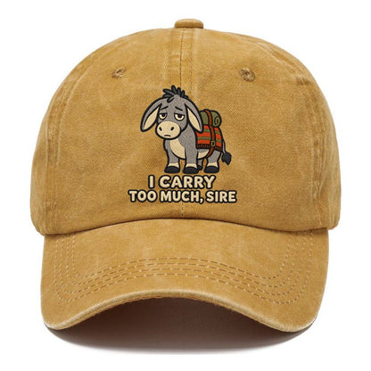 Donkey Bearer Weary Court Classic Cap – Golden Harvest