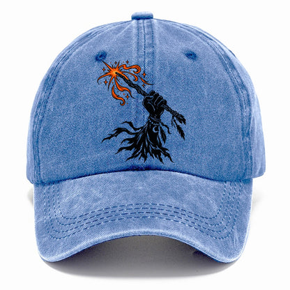 Witch Power Fist Witch Magic Classic Cap – Summer Sky