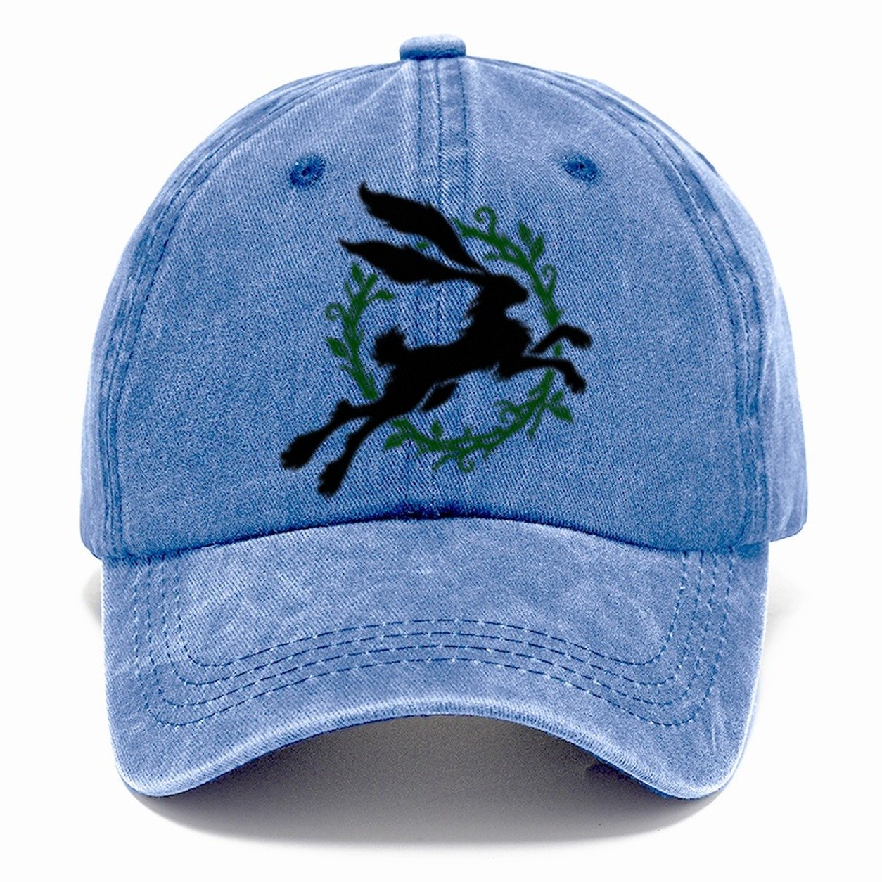 Celtic Hare Familiar Witch Magic Classic Cap – Summer Sky