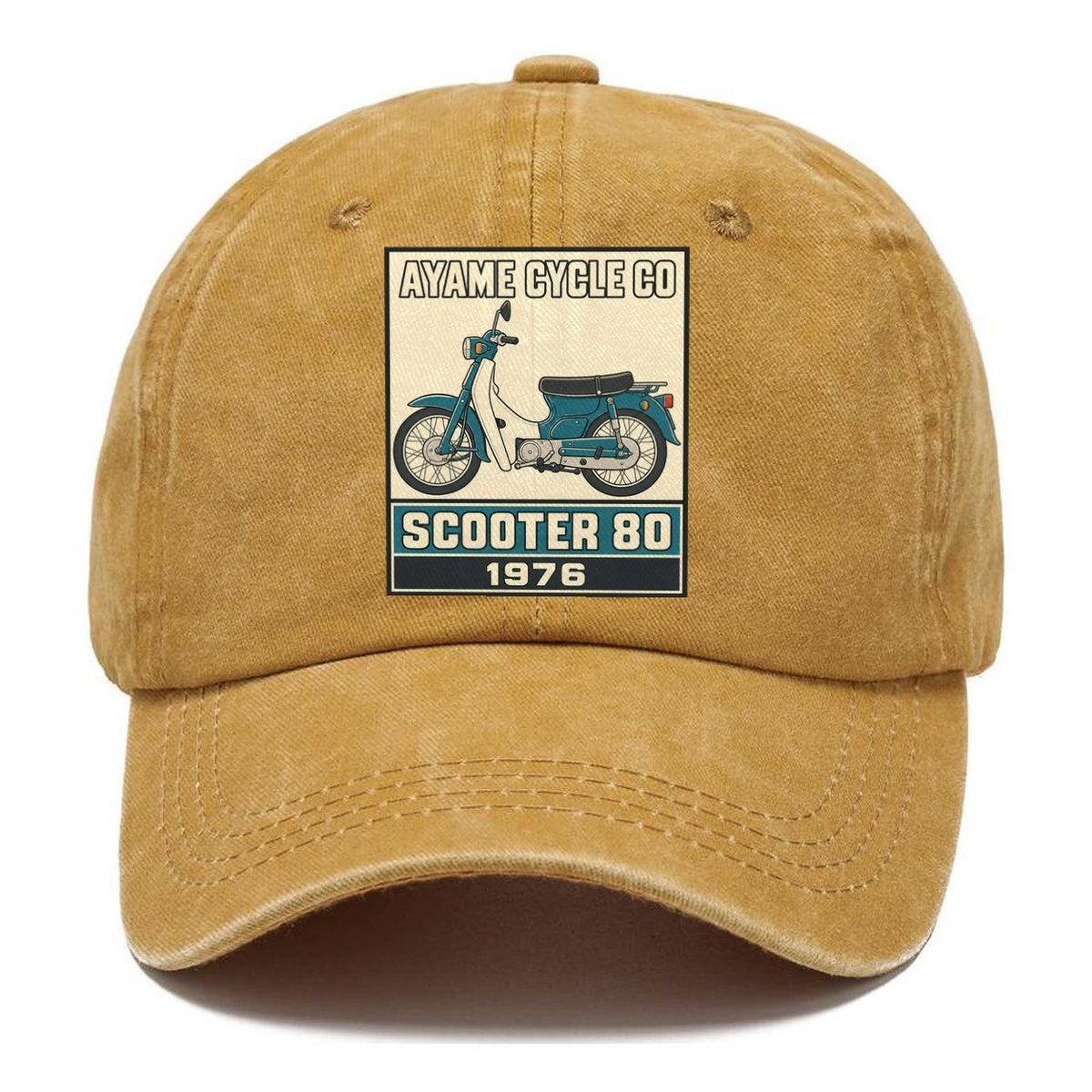 Ayame Scooter 80 Showa Speed Plates Classic Cap – Golden Harvest