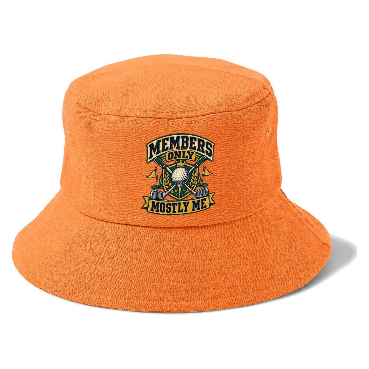 Members Only Mostly Me Golf Life Bucket Hat – Terracotta Clay