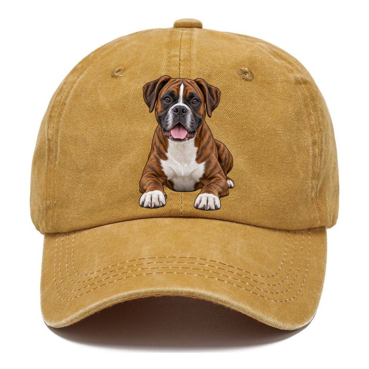 Brindle Boxer Classic Cap – Golden Harvest