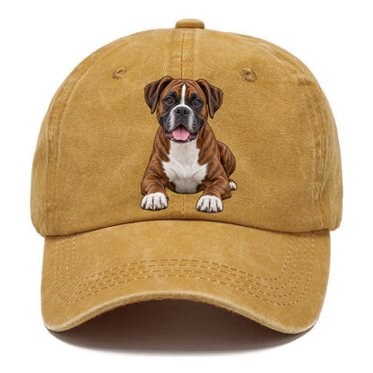 Brindle Boxer Classic Cap – Golden Harvest