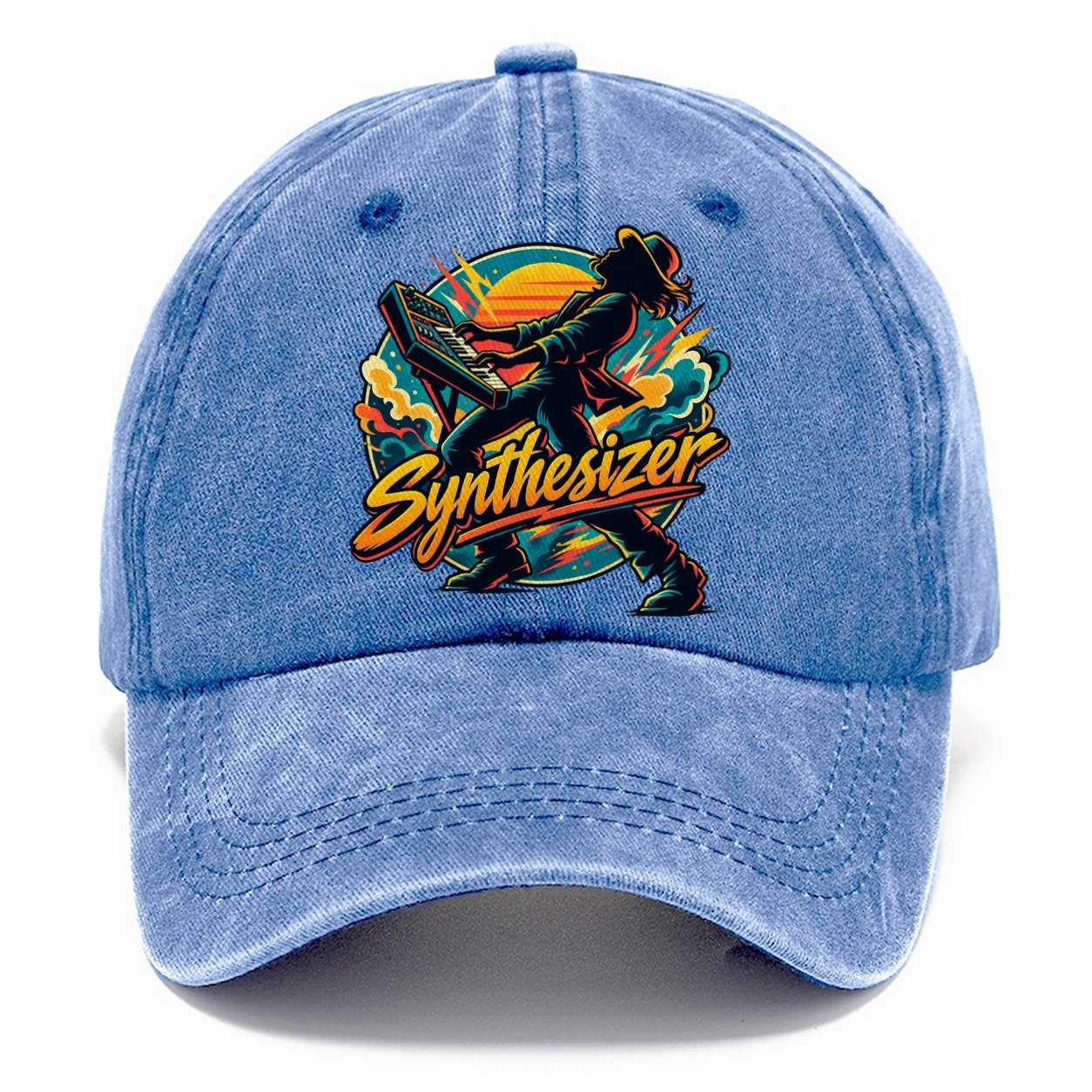 Synthesizer Crest Music Instruments Classic Cap – Summer Sky