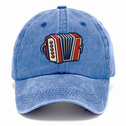 Button Accordion Tiny Solo Marks Classic Cap – Summer Sky