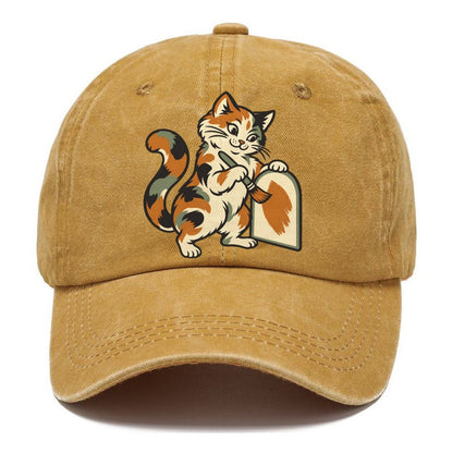 Calico Cat Painter Sundown Familiars Classic Cap – Golden Harvest