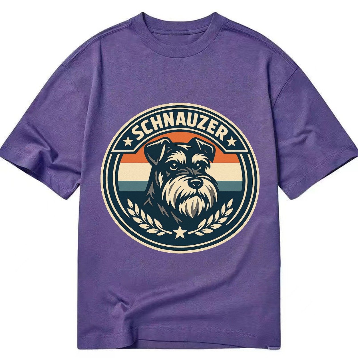 Noble Schnauzer Emblem 00e2f7ecb7d9 1770539386634 Classic T-shirt – Purple