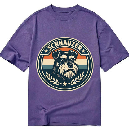 Noble Schnauzer Emblem 00e2f7ecb7d9 1770539386634 Classic T-shirt – Purple