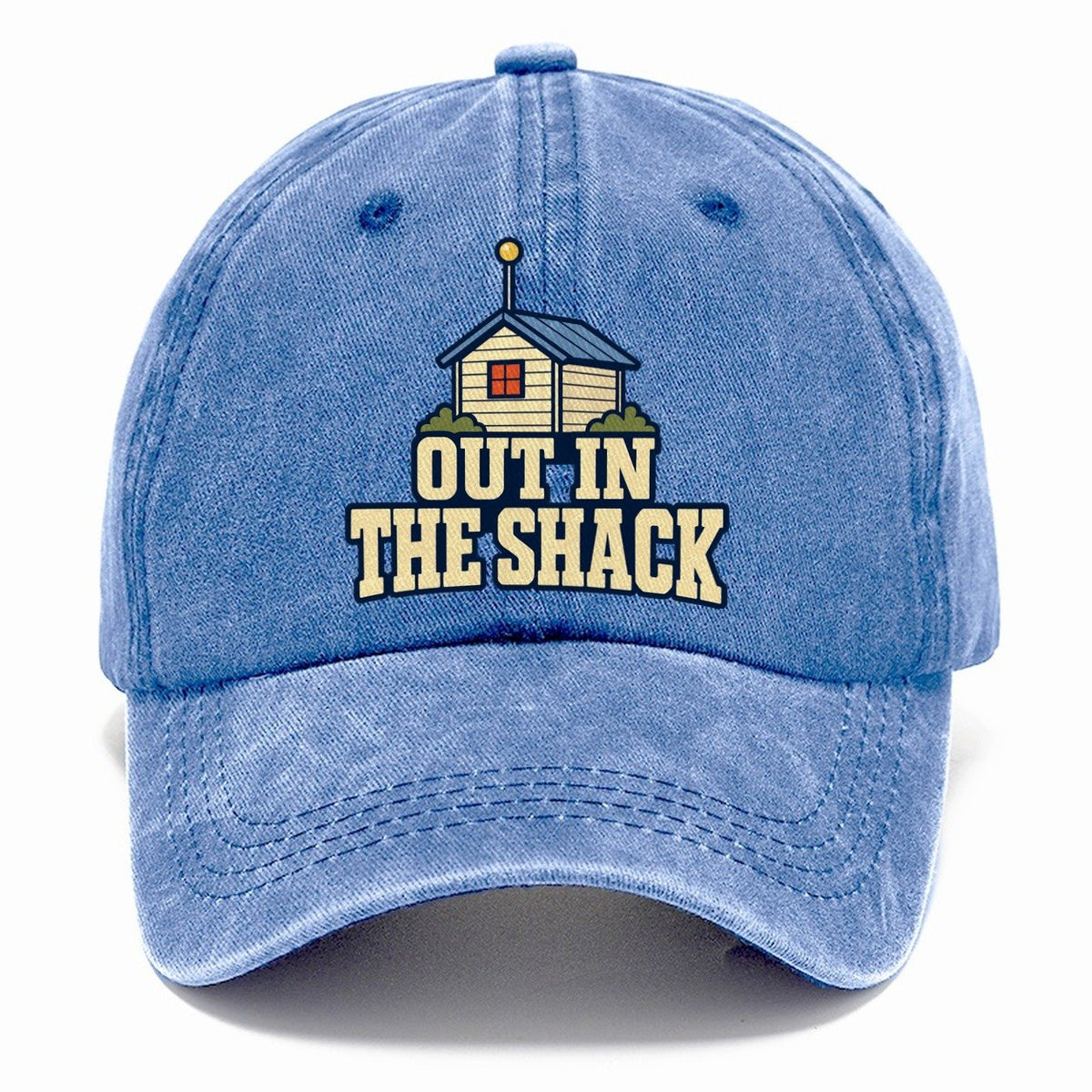 Out In The Shack Amateur Radio Classic Cap – Summer Sky