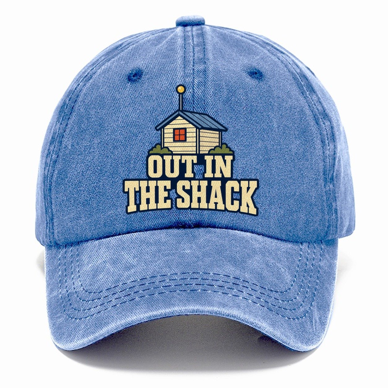 Out In The Shack Amateur Radio Classic Cap – Summer Sky